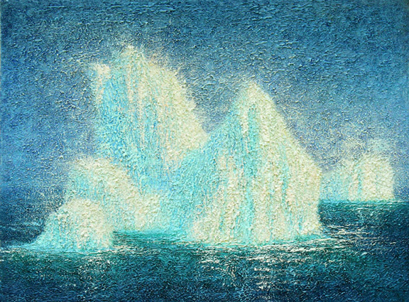 Icebergs by Peter C. Stone