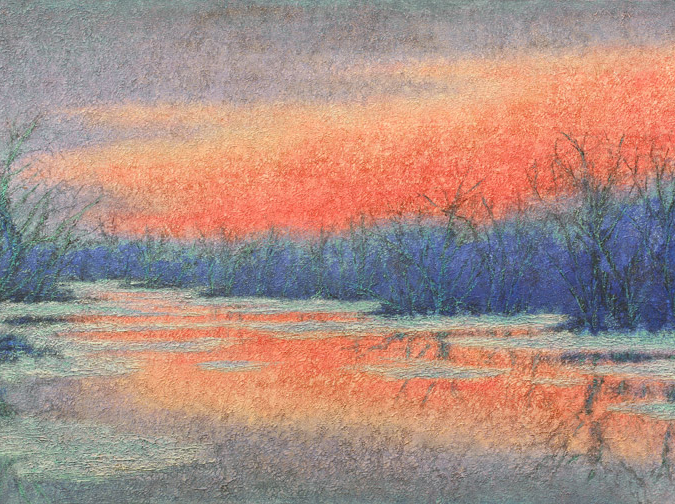 River In Winter, from The Untouchable Tree