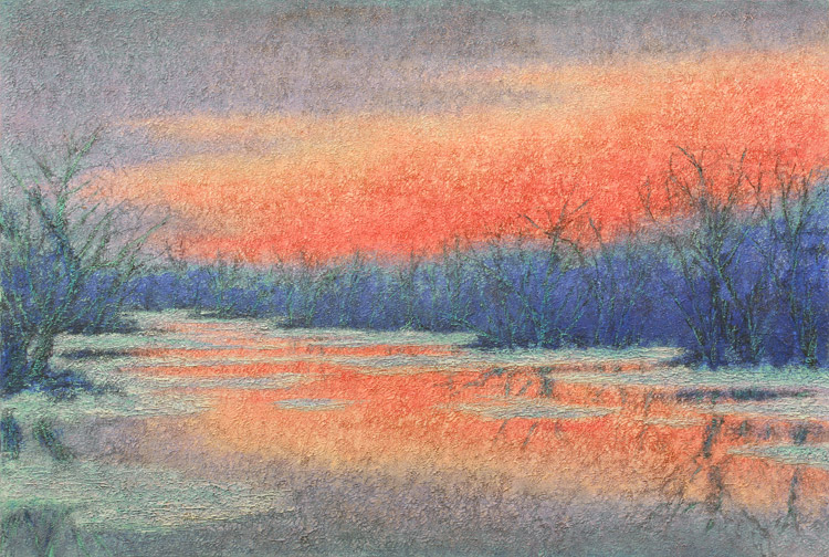 River In Winter, from The Untouchable Tree